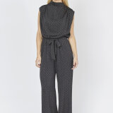 Sisters Point ( Dame ) - SISTERS POINT - GUTO-JUL2 | JUMPSUIT BLACK SILVER