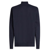 Tommy Hilfiger  - Tommy Hilfiger - Global stripe zip stand | Cardigan Marineblå