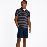 Tommy Hilfiger  - Tommy Hilfiger - Liquid cotton regular | Polo T-shirt Marineblå