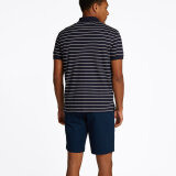 Tommy Hilfiger  - Tommy Hilfiger - Liquid cotton regular | Polo T-shirt Marineblå