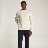 Tommy Hilfiger  - Tommy Hilfiger - Essential fleece crew neck | Sweatshirt Heathered Oatmeal