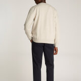 Tommy Hilfiger  - Tommy Hilfiger - Essential fleece crew neck | Sweatshirt Heathered Oatmeal