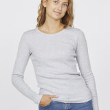 Sisters Point ( Dame ) - SISTERS POINT - EIKE-LS1 ´T-SHIRT GREY MEL