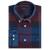 Tommy Hilfiger  - Tommy Hilfiger - Oxford blackwatch shirt | Skjorte Rouge Multi