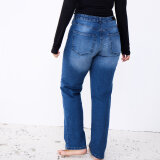 ICHI ( Dame ) - ICHI - IHTWIGGY STRAIGHT | JEANS MEDIUM BLUE