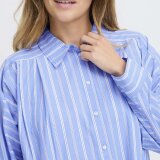 Pulz Jeans ( Dame )  - PULZ - PZMAIKEN LS SHIRT | SKJORTE MARINA BLUE