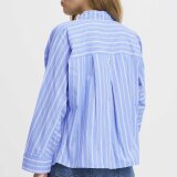 Pulz Jeans ( Dame )  - PULZ - PZMAIKEN LS SHIRT | SKJORTE MARINA BLUE