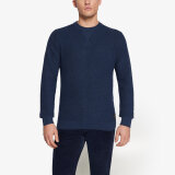 Signal - Signal - Andy structure pullover | Strik Mid Bue Melange