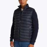 Tommy Hilfiger  - Tommy Hilfiger - Packable vest | Dunvest Marineblå