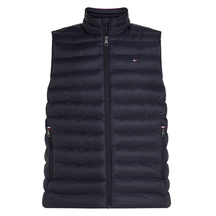 Tommy Hilfiger  - Tommy Hilfiger - Packable vest | Dunvest Marineblå