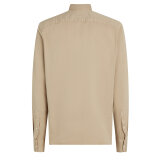 Tommy Hilfiger  - Tommy Hilfiger - GMD twill solid shirt | Skjorte Sandalwood