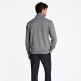 Tommy Hilfiger  - Tommy Hilfiger - Essential Terry half zip | Sweatshirt Grey Heather