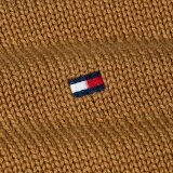 Tommy Hilfiger  - Tommy Hilfiger - Chunky cotton crew neck | Strik Country Brown