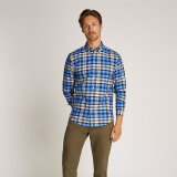 Tommy Hilfiger  - Tommy Hilfiger - Oxford heritage plaid shirt | Skjorte Wedge Blue