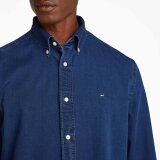 Tommy Hilfiger  - Tommy Hilfiger - TH chambray shirt | Skjorte Dark Blue Chambrey