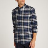 Tommy Hilfiger  - Tommy Hilfiger - Oxford heritage plaid shirt | Skjorte Aegean Sea