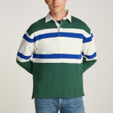 Tommy Hilfiger  - Tommy Hilfiger - Multi stripe block rugby | Sweatshirt Ivory Petal