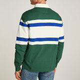 Tommy Hilfiger  - Tommy Hilfiger - Multi stripe block rugby | Sweatshirt Ivory Petal