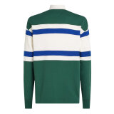 Tommy Hilfiger  - Tommy Hilfiger - Multi stripe block rugby | Sweatshirt Ivory Petal