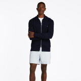 Tommy Hilfiger  - Tommy Hilfiger - Cable zip through | Cardigan Marineblå