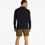 Tommy Hilfiger  - Tommy Hilfiger - Racking zip mock | Strik Marineblå