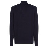 Tommy Hilfiger  - Tommy Hilfiger - Racking zip mock | Strik Marineblå