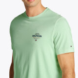 Tommy Hilfiger  - Tommy Hilfiger - Monotype american tee | T-shirt Opal Green