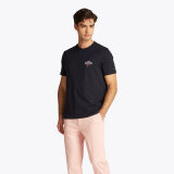 Tommy Hilfiger  - Tommy Hilfiger - Monotype american tee | T-shirt Marineblå