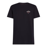 Tommy Hilfiger  - Tommy Hilfiger - Monotype american tee | T-shirt Marineblå