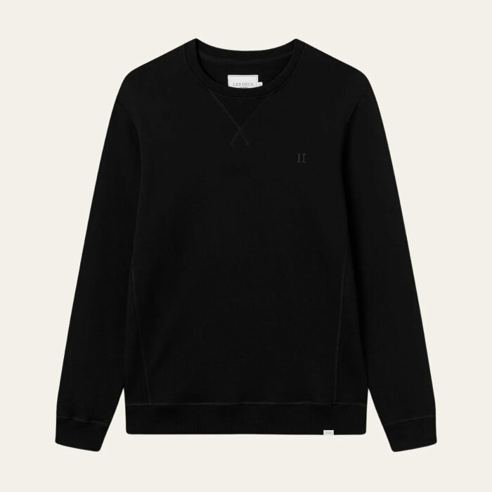 LES DEUX - Les Deux - Nørregaard tonal sweat | Sweatshirt Sort