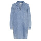 ICHI ( Dame ) - ICHI - IHBONNIES DR | DENIM KJOLE LIGHT BLUE