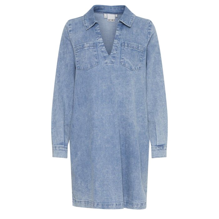 ICHI ( Dame ) - ICHI - IHBONNIES DR | DENIM KJOLE LIGHT BLUE