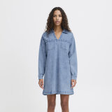 ICHI ( Dame ) - ICHI - IHBONNIES DR | DENIM KJOLE LIGHT BLUE