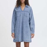 ICHI ( Dame ) - ICHI - IHBONNIES DR | DENIM KJOLE LIGHT BLUE