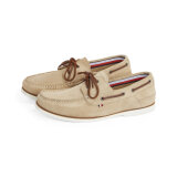 Tommy Hilfiger  - Tommy Hilfiger - Boat suede shoes | Sko Beige