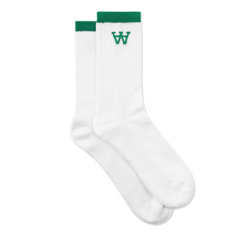 Double A by Wood Wood - Wood Wood Double A - Con | Tennis Socks Verdant Green