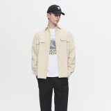 Double A by Wood Wood - Wood Wood Double A - Axl herringbone shirt | Skjorte Sand Grey
