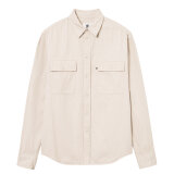 Double A by Wood Wood - Wood Wood Double A - Axl herringbone shirt | Skjorte Sand Grey