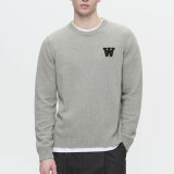 Double A by Wood Wood - Wood Wood Double A - Tay crew neck | Light Melange