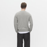 Double A by Wood Wood - Wood Wood Double A - Tay crew neck | Light Melange