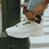 The Mercer - The Mercer - The Re-Run Max suede | Sneaker White Green