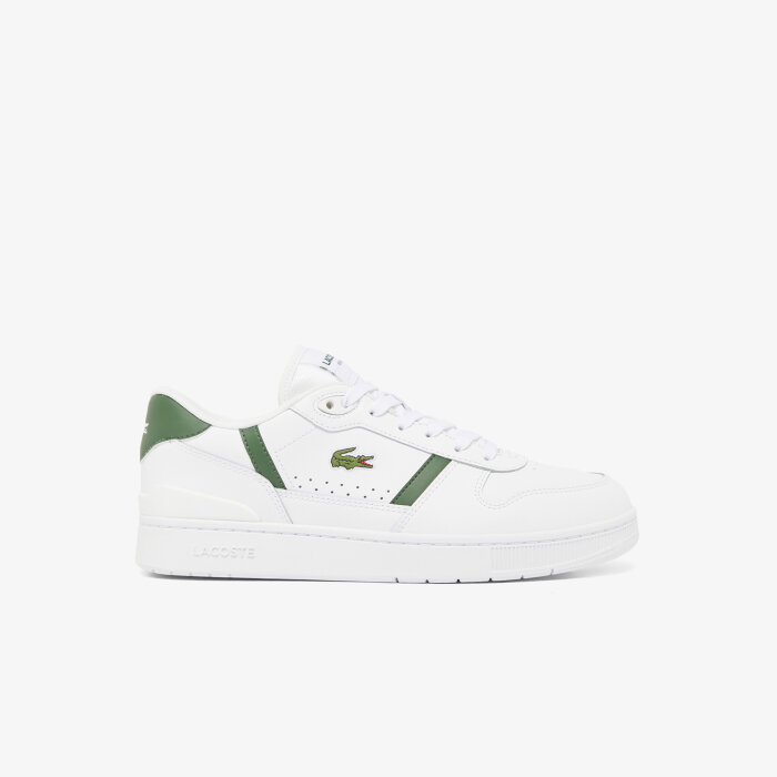 Lacoste - Lacoste - Mens t-clip | Sneakers White Dark Green