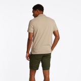 Tommy Hilfiger  - Tommy Hilfiger - Placket regular | Polo T-shirt Sandalwood