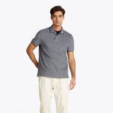 Tommy Hilfiger  - Tommy Hilfiger - Two tone regular | Polo T-shirt Marineblå