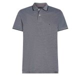 Tommy Hilfiger  - Tommy Hilfiger - Two tone regular | Polo T-shirt Marineblå