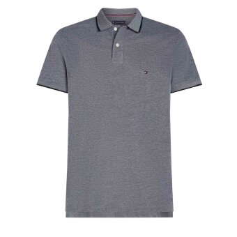 Tommy Hilfiger  - Tommy Hilfiger - Two tone regular | Polo T-shirt Marineblå