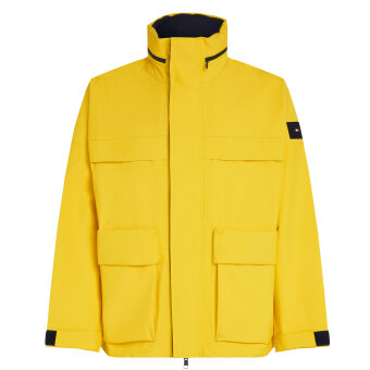 Tommy Hilfiger  - Tommy Hilfiger - Regatta mid lenght jacket | Vindjakke Marigold Yellow