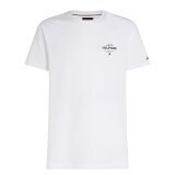 Tommy Hilfiger  - Tommy Hilfiger - Monotype american tee | T-shirt Hvid