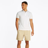 Tommy Hilfiger  - Tommy Hilfiger - Placket regular | Polo T-shirt Hvid