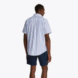 Tommy Hilfiger  - Tommy Hilfiger - Flex poplin shirt | K/Æ Skjorte Wedge Blue